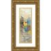 Vassileva Silvia 11x24 Gold Ornate Wood Framed with Double Matting Museum Art Print Titled - Sail Away I