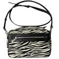 Michael Kors Bags | Michael Kors Black Zebra Print Crossbody Bag | Color: Black | Size: Os