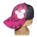 Disney Accessories | Disney Baseball Hat Embellished Mickey Black Hot Pink | Color: Black/Pink | Size: Osbb