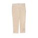 Chaps Khaki Pant: Tan Print Bottoms - Kids Girl's Size 16