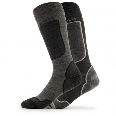 Heber Peak - CedarHe. Ski Socks 2-Pack - Skisocken 40-42 | EU 40-42 schwarz Image