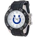 Game Time Men's 'Beast' Quartz Metal and Polyurethane Casual Watch, Color:Black (Model: NFL-BEA-IND)