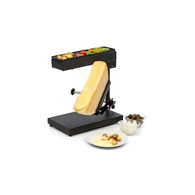 Klarstein Appenzell Peak Raclette mit Grill 1000W Thermostatschalter schwarz Schwarz