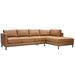 Gray/Brown Reclining Sectional - Hokku Designs Bryanah Sectional | 31 H x 115 W x 71 D in | Wayfair 49D10AD17B2B443EB23E16175BB89350