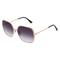 Nina Ricci NRISNR301 Unisex-Sonnenbrille Vollrand Mehreckig Metall-Gestell, Gold