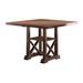 Red Barrel Studio® Benette Counter Height w/ Butterfly Leaf Wood Dining Table Wood in Brown | 36 H in | Wayfair E38578F60EDA4251A621C67F3FF954CD
