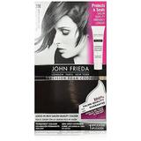 John Frieda Precision Foam Colour Deep Brown Black 3N Full-coverage Hair Color Kit with Thick Foam for Deep Color Saturation