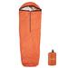 Carevas Sleeping Bag Lightweight Waterproof Heat Reflective Thermal Sleeping Bag Survival Gear for Outdoor Adventure Camping Hiking
