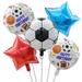 Chiccall Football Cup Christmas Party Decorations Football Rugby Baseball Glove Theme Party Decorations American Sports Carnival Aluminum Film Set Home Decor on Clearance