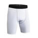 Pgeraug Sweatpants Women Men S Tight Sports Fitness Running High Elastic Speed Dry Compression Shorts Pants for Women White M