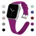 iGK Compatible Apple Watch Band 38mm 40mm 42mm 44mm Women Men Soft Silicone Sport Replacement Bands Waterproof Durable Strap Compatible for iWatch Apple Watch Series 7/6/5/4/3/2/1SE