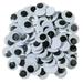 Wiggle Eyes Black 20 mm 100 Pieces | Bundle of 10 Packs