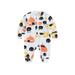 TheFound Infant Baby Boy Girl Halloween Outfits Cute Pumpkin Spider Romper Jumpsuit Zipper Pajamas Clothes