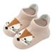 Sunisery Infant Newborn Baby Girl Boy Socks Anti Slip Kids Short Socks With Rubber Soles Spring Autumn Soft Cotton Floor Socks