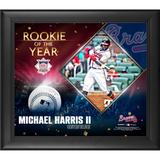 Fanatics Authentic Michael Harris II Atlanta Braves 2022 National League Rookie of the Year Framed 15'' x 17'' Collage