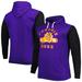 Men's Fanatics Branded Purple/Black Phoenix Suns Big & Tall Bold Attack Pullover Hoodie