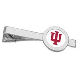 Silver Indiana Hoosiers Team Logo Tie Bar