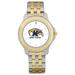 Men's Silver/Gold Kent State Golden Flashes Two-Tone Team Logo Wristwatch