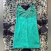 Free People Dresses | Intimately By Free People Green Spaghetti Strap Lace Slip Dress Size Medium | Color: Green | Size: M