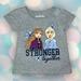 Disney Shirts & Tops | Disney Frozen Princess Toddler Girl’s Tee Shirt Top Size 3t | Color: Blue/Gray | Size: 3tg