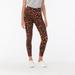 J. Crew Pants & Jumpsuits | J Crew High-Rise High Waisted Leggings In Brown & Black Leopard Animal Print L | Color: Brown/Tan | Size: L