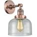 Innovations Lighting 203 Large Bell Large Bell 1 Light 12 Tall Bathroom Sconce - Copper