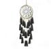 Hand-Woven Dream Catcher Pendant Romantic Boho Tassel Hanging Ornament for Home Romantic Boho Tassel Hanging Ornament Lightweight Easy to Hang Great Gifts Hand-Woven Home Bedroom Living Black