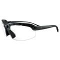 Global Vision C-2 Nurse Lab Dental Assistant Safety Glasses Riding Sunglasses ANSI Z87.1 for Men & Women Silver Frame w/Clear Lens