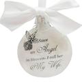 Sign Commemorative Angel In Ornament Decorations Memorial Hanging ball Home Decor Chandelier Single Swirl Flower Nails with Mark 6 Ft Garland Flocked Christmas Decorations Wall Hanging Large