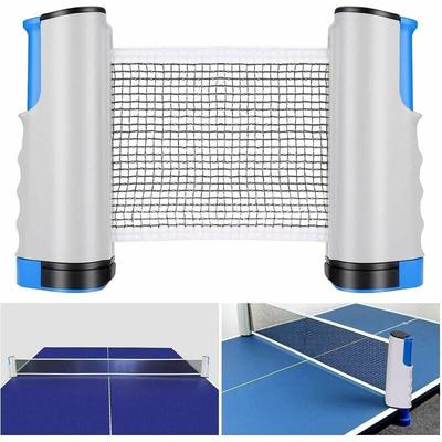 Mereteet - Filet de Ping Pong, Filet de Tennis de Table Rétractable Ping Pang Net Table Tennis Net