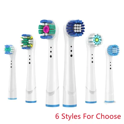 Têtes de brosse à dents électrique 4 pièces pour Braun Oral B Pro Advance Health Triumph 3D