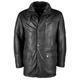 Lederjacke JCC "JCC-09-703" Gr. 60, schwarz (black) Herren Jacken Übergangsjacken