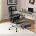 Multi-purpose Office Chair,High Quality PU Leather/Double Padded/Support Cushion and Footrest