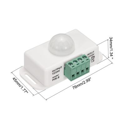 6A PIR Motion Sensor Switch Automatic Infrared Detector for LED Light