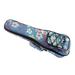 Finest Thickened Handle 26inch Tenor Ukulele 4 String Guitar Carrying Bag Musical Instrument Part Blue Flower