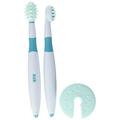 NUK Grins and Giggles Training Toothbrush Set Blue