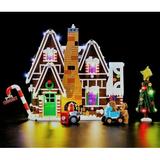 Brickstars LED Lighting Kit for Lego 10267 Creator Winter Village Gingerbread House (Lego Set no Included)