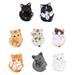 Cat Toy Figurine Kitten Cognitive Easter Sculpture Statue Figures Educational Desktop Miniature Animal Farm Mini Kids