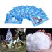 10 Pack Artificial Dry Snow Artificial Snow for Christmas Decoration Fake Snow for Crafts Village Displays - Instant Snow Dry Snowflakes for Holiday Decor Craft Winter Displays