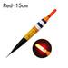 Long Tail Tackle Bobber Electronic Float Fishing Supplies Electric Floats Float Light Slip Drift Tube Buoy Fishing Float Fishing Bobber RED 15CM