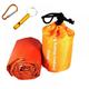 2 Pack Emergency Sleeping Bag Bivy Sack Ultralight Waterproof Thermal Survival Bivvy Bag Survival Shelter Emergency Blanket for Camping Hiking Backpacking