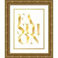 Braun Studio 15x18 Gold Ornate Wood Framed with Double Matting Museum Art Print Titled - Fashion