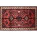 Ahgly Company Indoor Rectangle Traditional Sienna Brown Persian Area Rugs 2 x 4