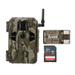 Stealth Cam Connect Cellular 20-Megapixel Hunting Trail Camera with 32GB SD Card and Card Reader