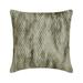 Decorative Pillow Cover Grey 16 x16 (40x40 cm) Pillow Covers Suede Ombre & Quilted Throw Pillows For Sofa Geometric Pattern Modern Style - Concrete Element