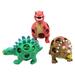 Baby Toys Stress Ball Red Brown Green Anti Stress Soft Multicolored Hand Exercise Vent Ball Stress Relief Physical Exercise And Relaxation Dinosaur Toys Kids Toys Trp B