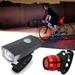 Super Bright USB Led Bike Bicycle Light Rechargeable Headlight &Taillight