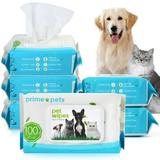 LotFancy 6 Packs Dogs Cats Grooming Wipes 100CT Per Pack