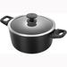 ZWILLING J.A. Henckels Madura Plus Forged 5 qt. Aluminum Non Stick Dutch Oven w/ Lid Non Stick/Enameled Cast Iron/Cast Iron in Black/Gray | Wayfair