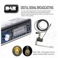 60W Single 1 Din Car DAB+ RDS FM AM Radio Stereo AUX Audio MP3 Player Bluetooth